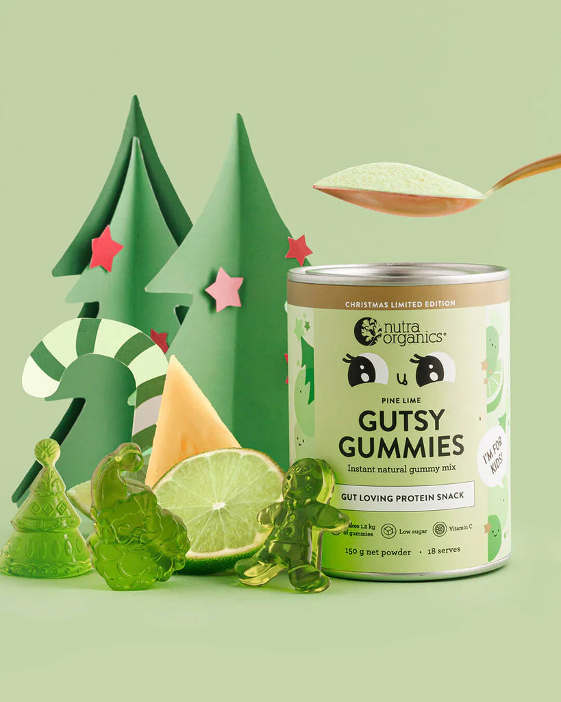 Gutsy Gummies Pine Lime Nutra organics