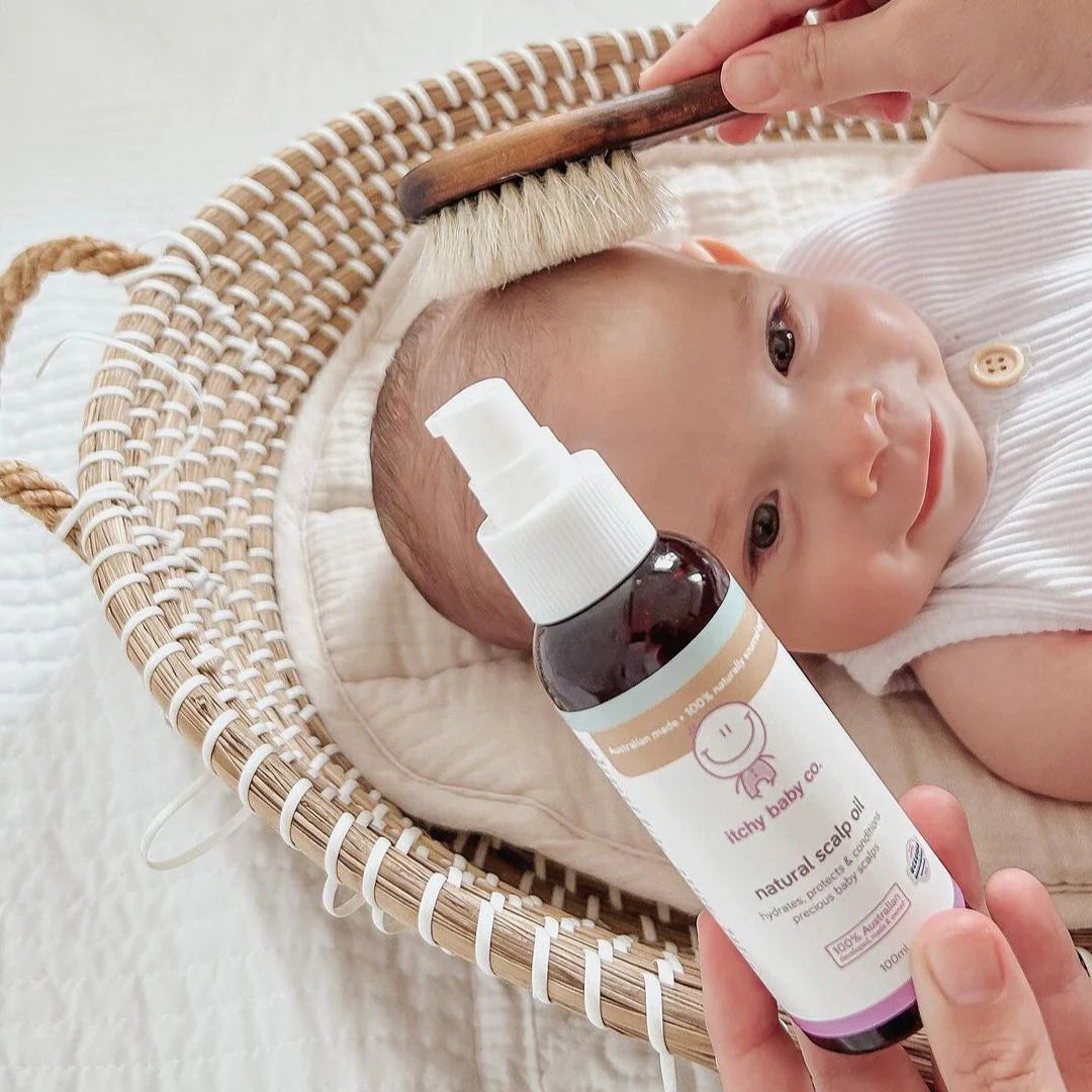 Itchy Baby Co Natural Scalp Oil 100ml Bottle Itchy Baby Co