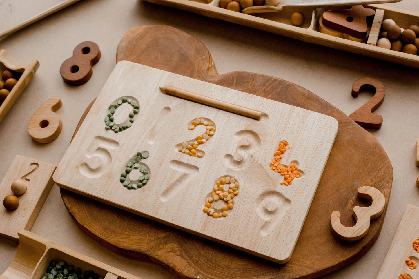 Number Writing Board Qtoys