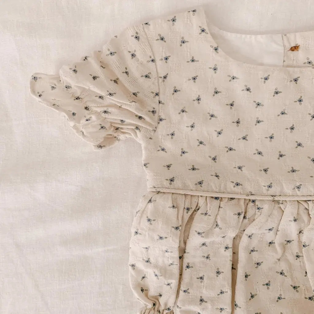 Olivia Romper in Forget Me Not - Sown