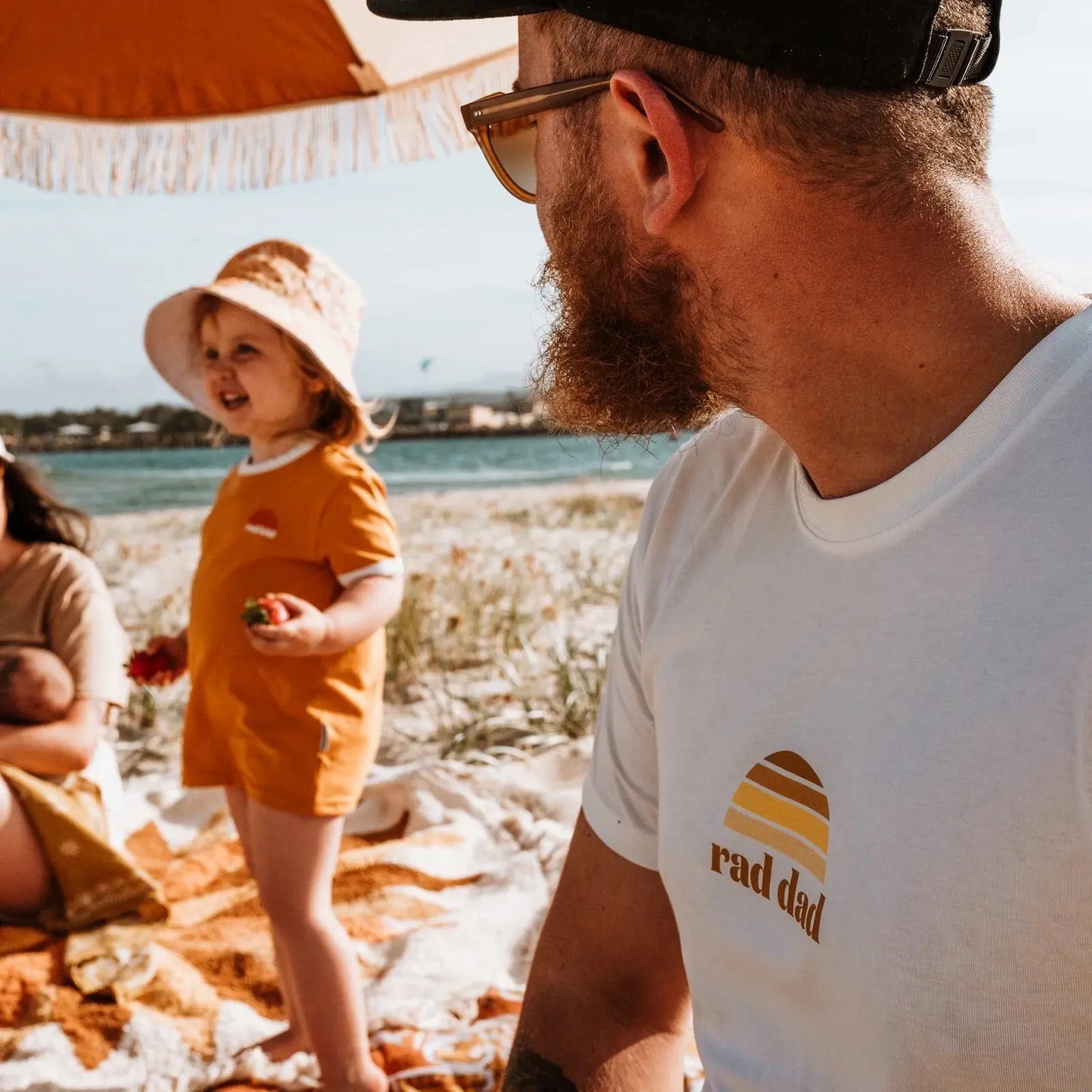 Rad Dad Classic Tee Organic Cotton - Natural - Sown