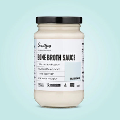 Bone Broth Sauce Great Guts Mayo G/F 375ml Gevity Rx