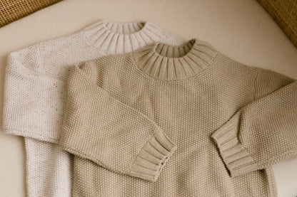 Caramel Chunky Knit Jumper - Sown