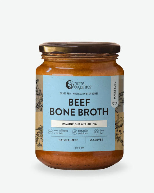 Beef Bone Broth Concentrate Natural Beef Nutra organics