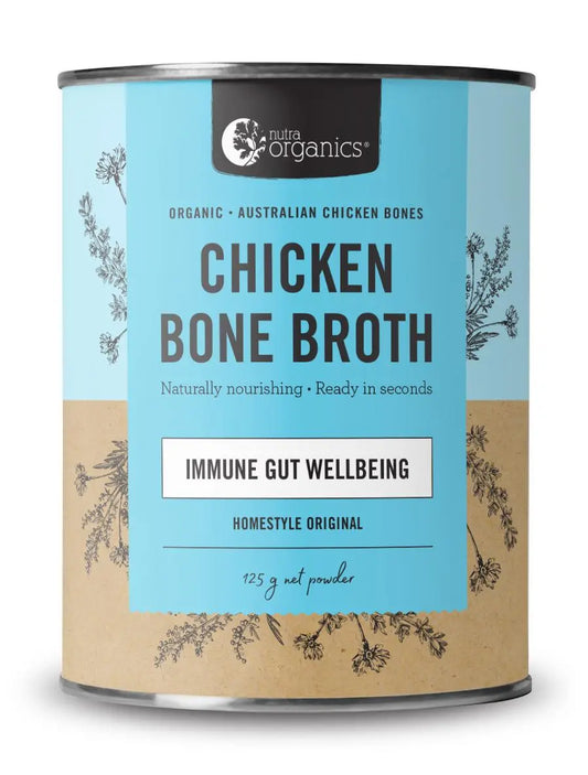 Chicken Bone Broth Homestyle Nutra organics