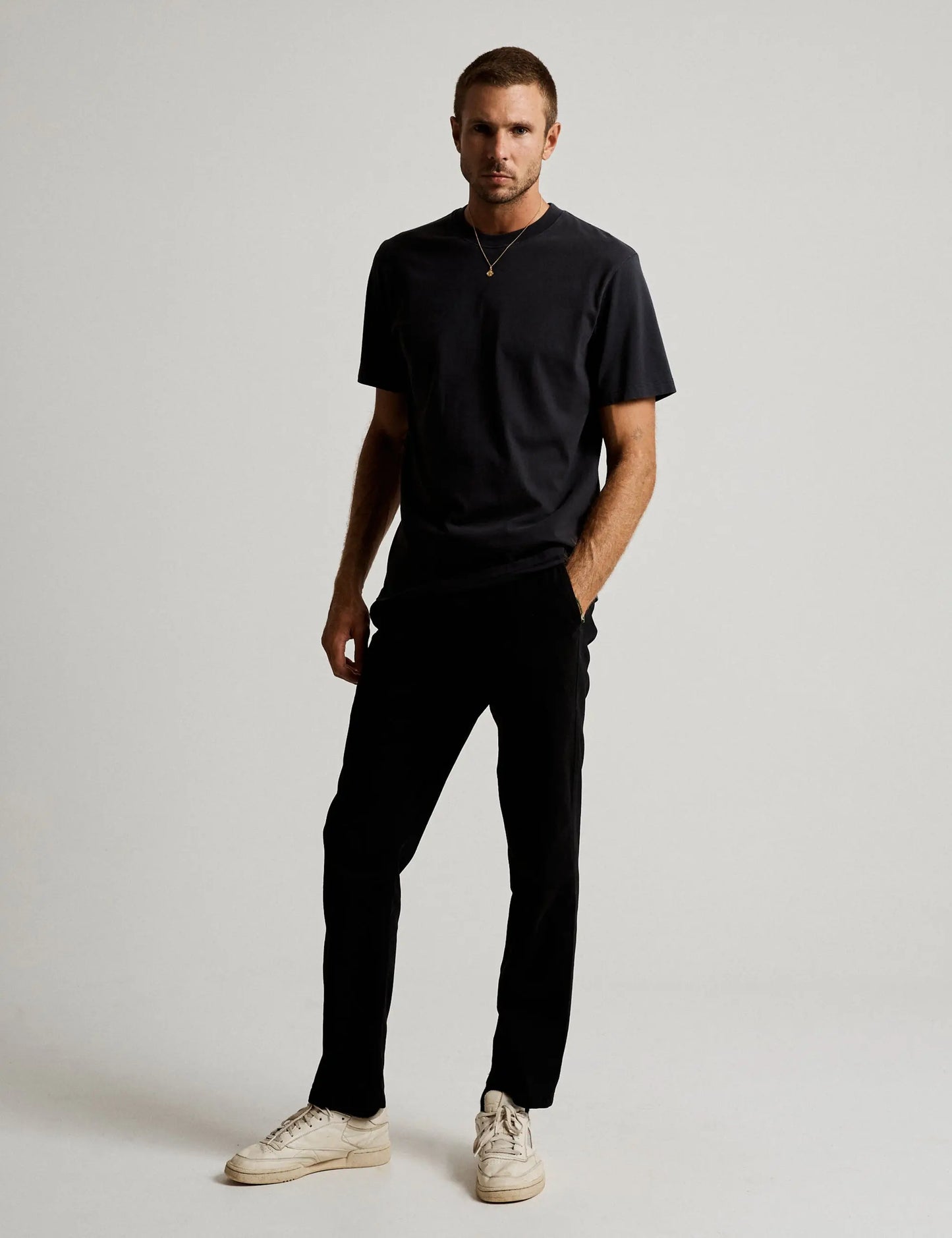 Fair Trade Heavy Weight Tee - Washed Black - Sown