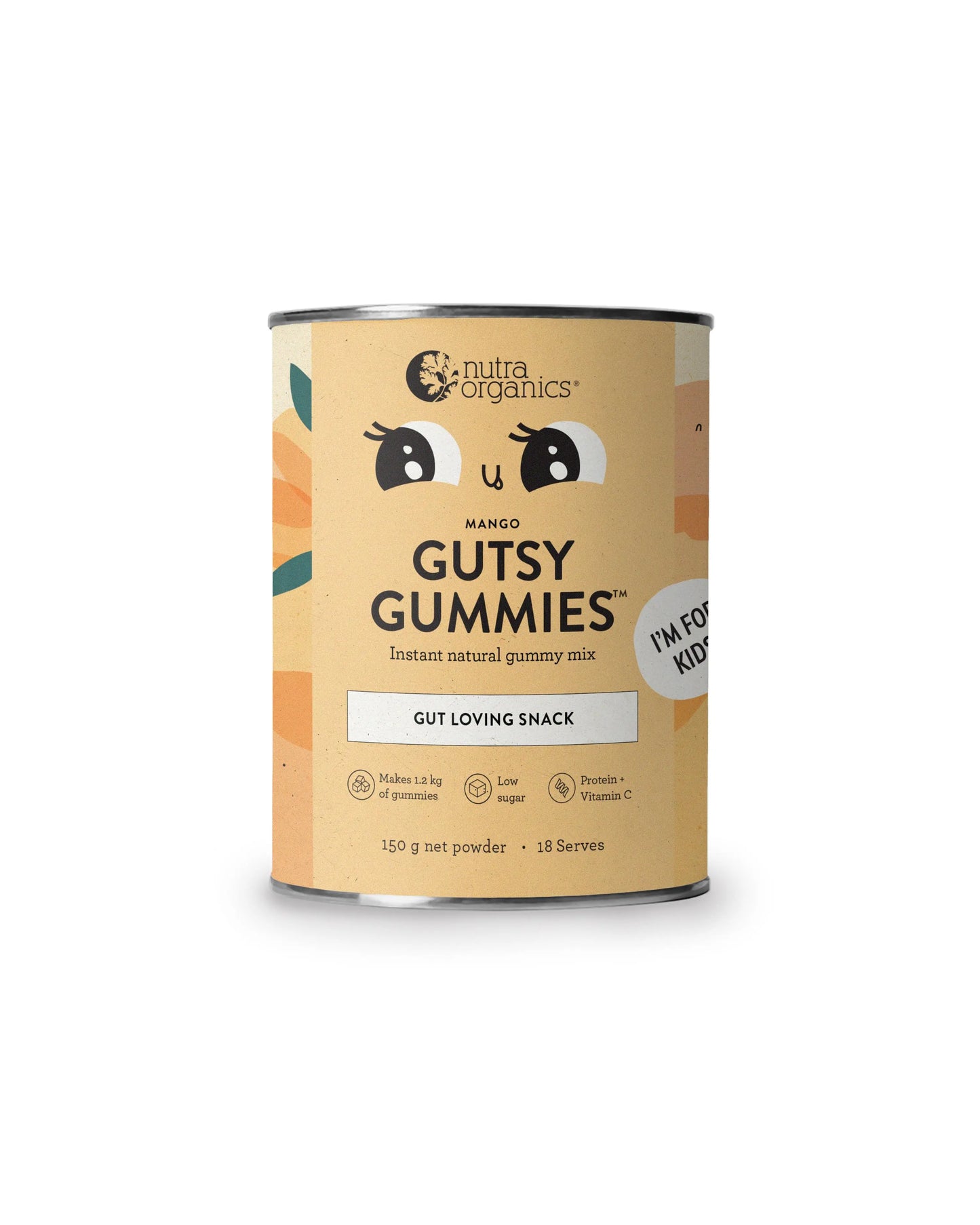 Gutsy Gummies Mango Nutra organics