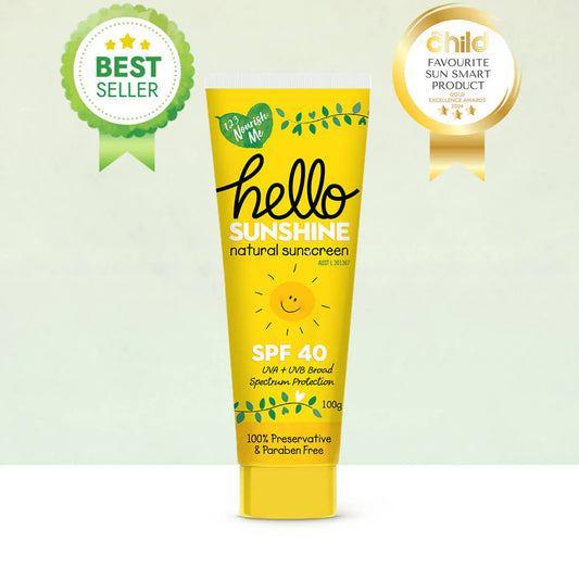Hello Sunshine Suncream 100g 123 Nourish Me