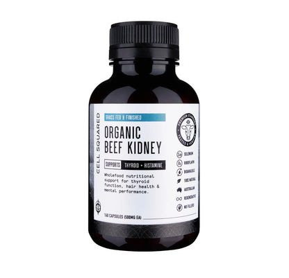 Organic Grass Fed Kidney Capsules Cell Squared