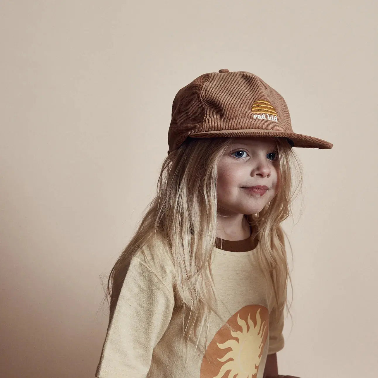 Rad Kid Cord Cap - Tan - Sown