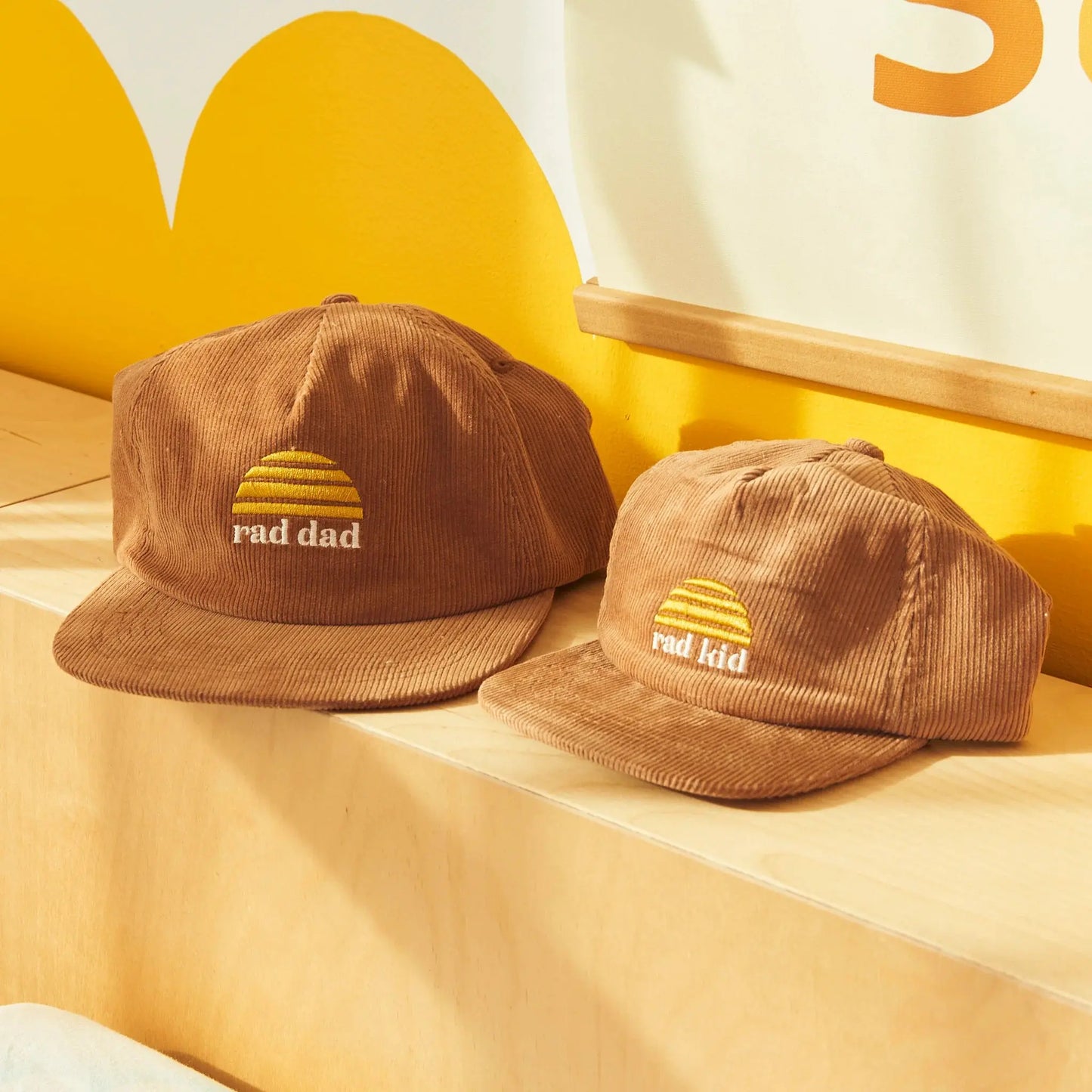 Rad Kid Cord Cap - Tan - Sown