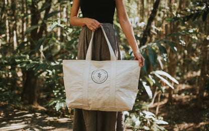 Village Organic Canvas Market Bag - Sown