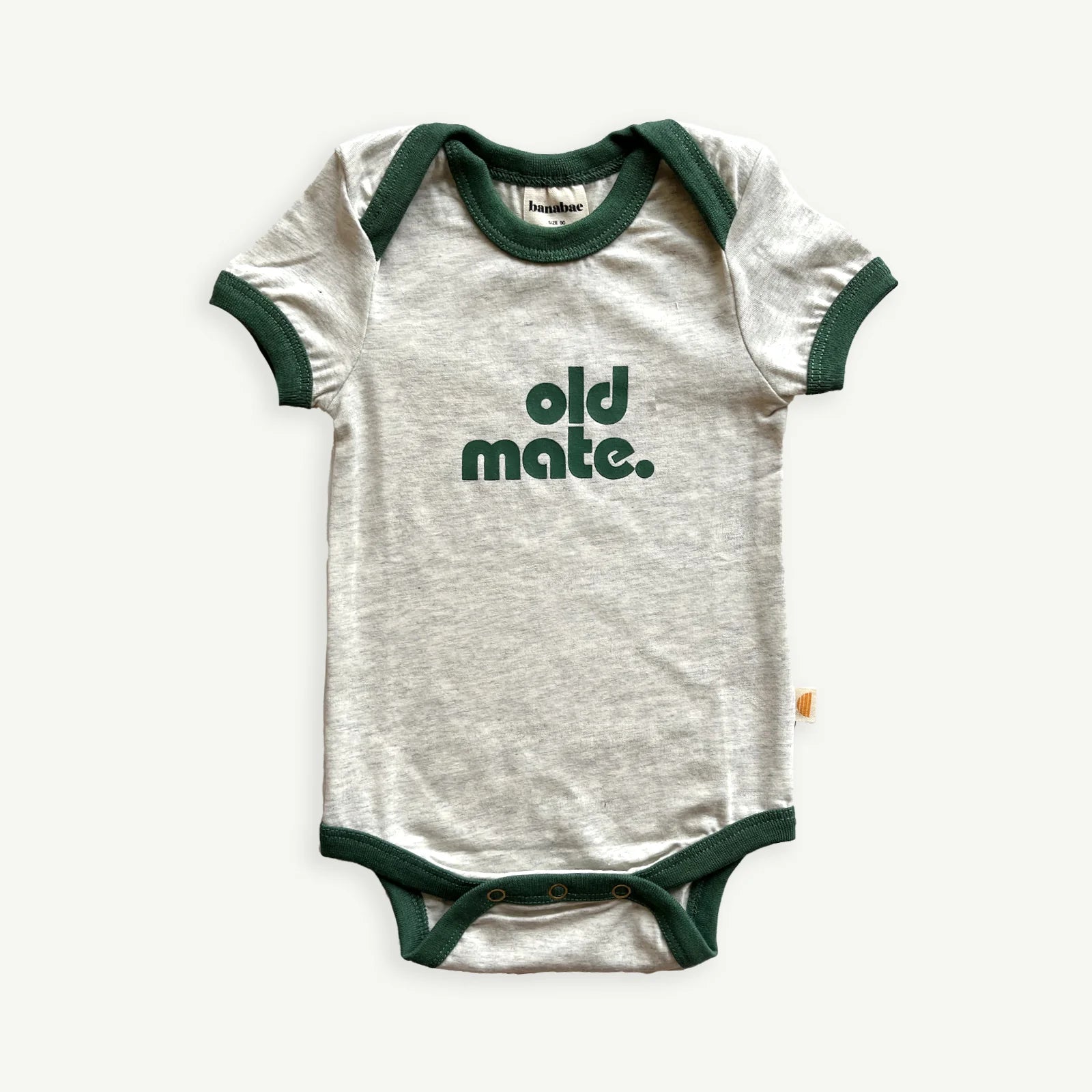 Old Mate Organic Cotton Onesie - Sown