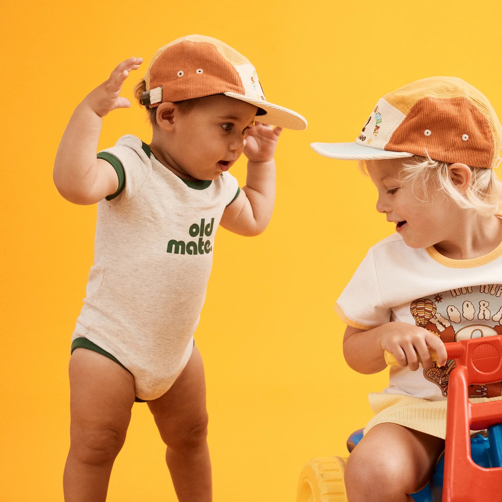 Old Mate Organic Cotton Onesie - Sown