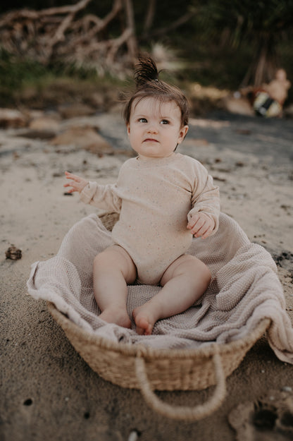 Speckled Knit Romper - Sown