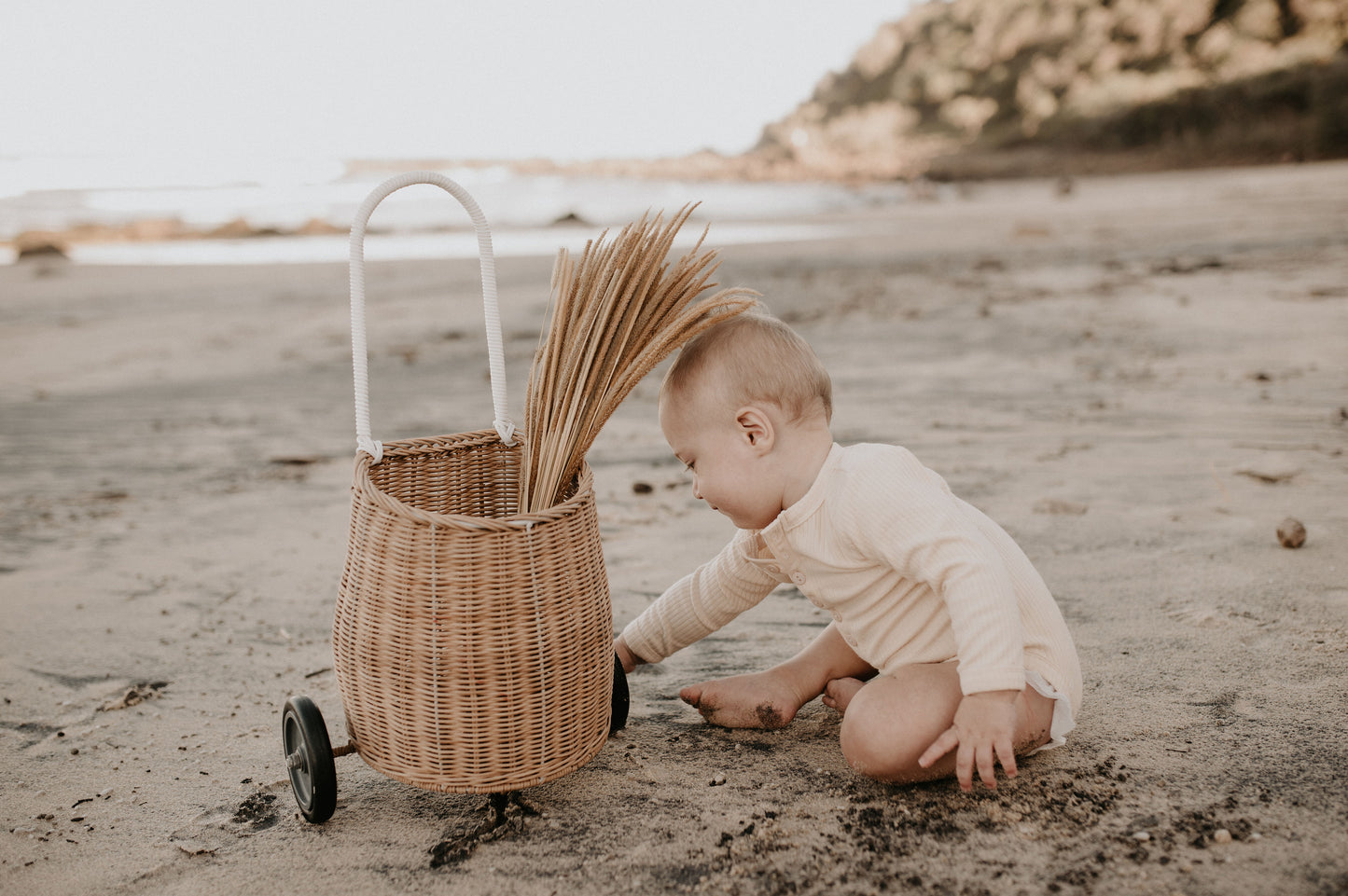 Organic Ribbed Romper - Sown