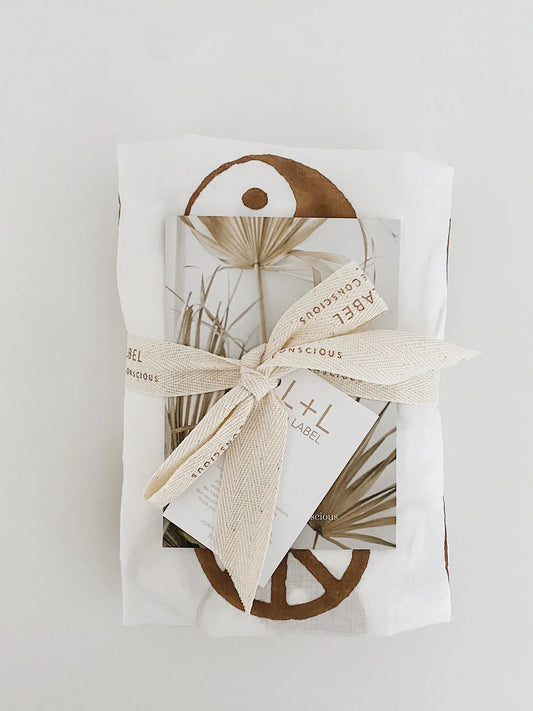 Peace Fitted Cot Sheet - Sown